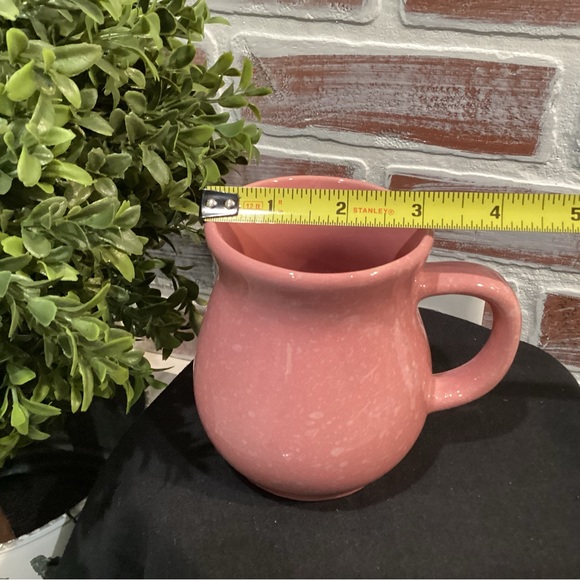 Ceramic crafted coffee tea beverages mug cup - beautiful pinkish whiteish color - Picture 8 of 8
